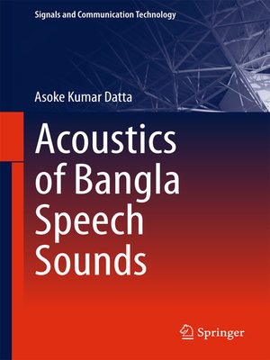 cover image of Acoustics of Bangla Speech Sounds